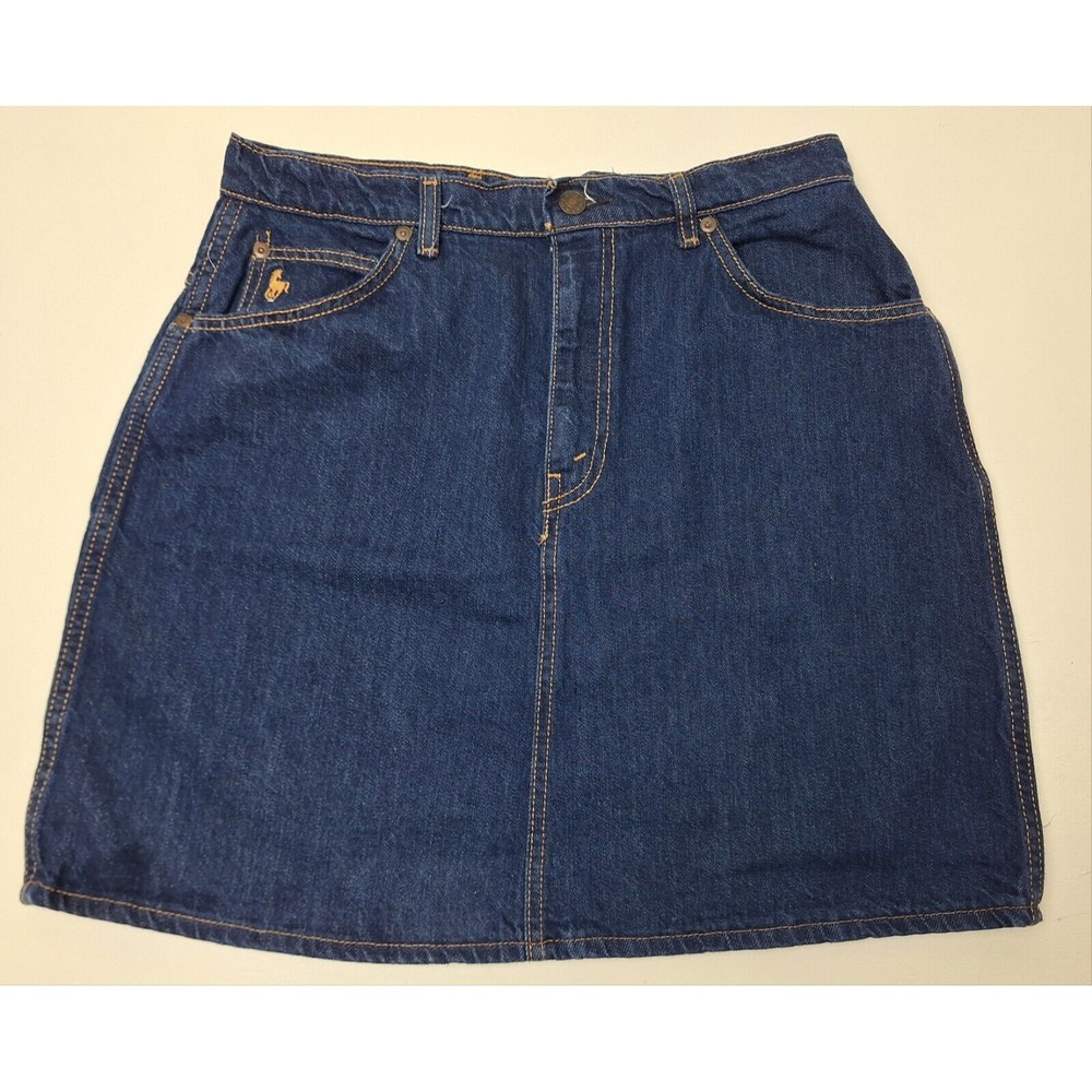 Vintage 1980s Hunt Club JC Penney 100% Cotton Denim Skirt Women's Size 13 GUC